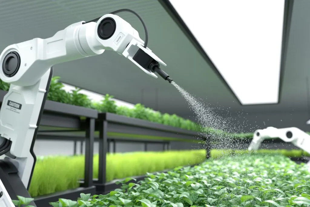 How does technology impact modern farming?