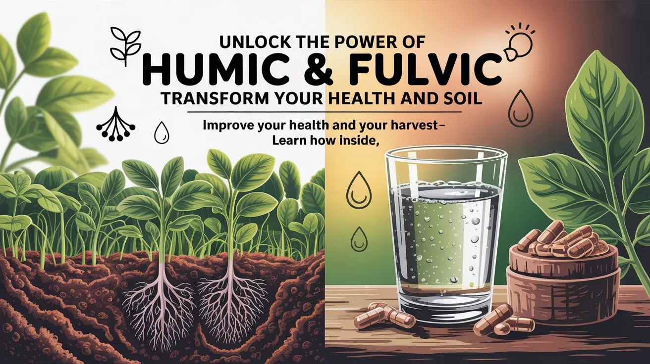 Unlock the Power of Humic & Fulvic: Transform..