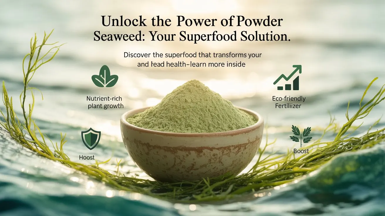Unlock the Power of Powder Seaweed: Your Supe..