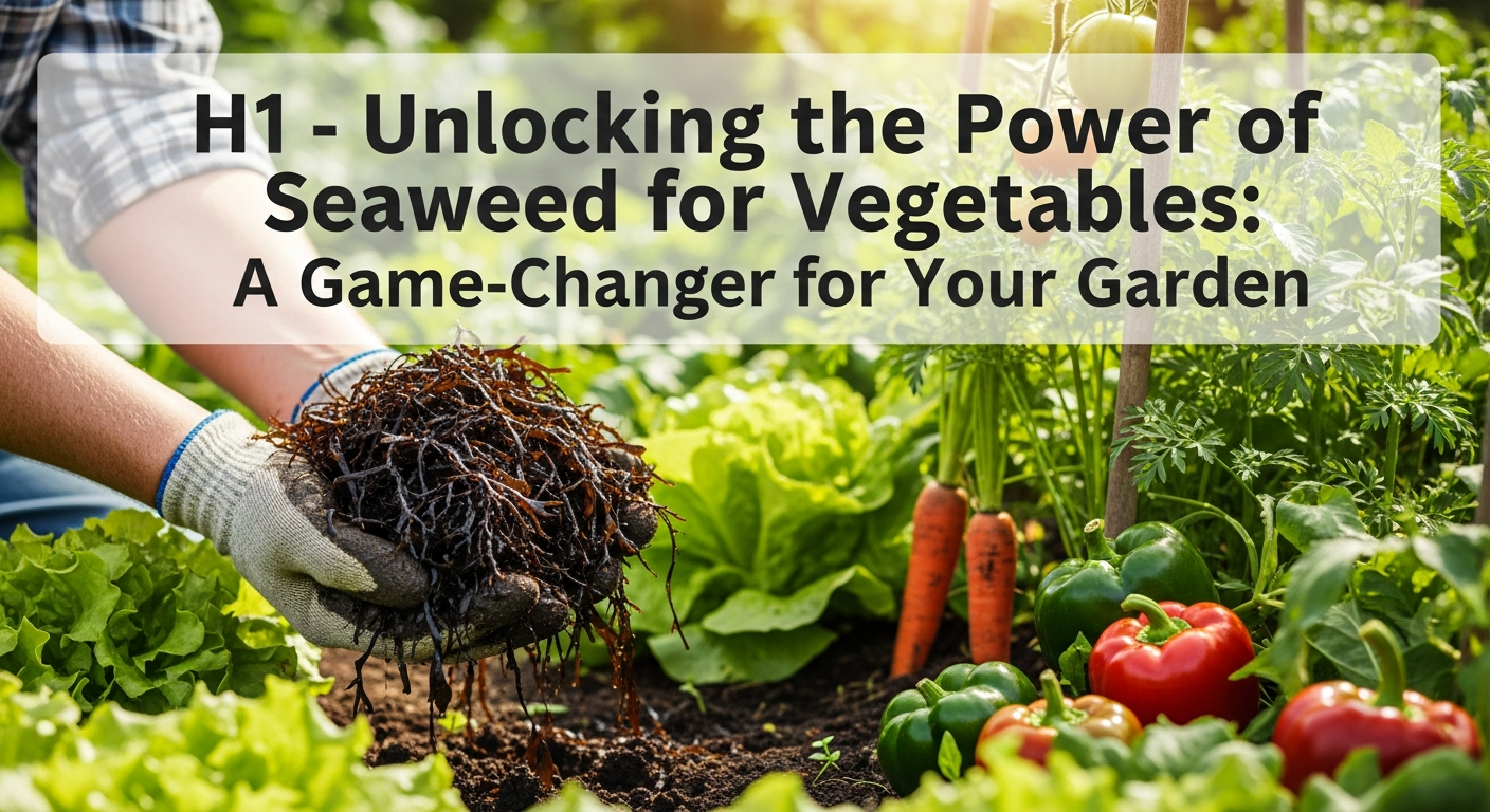 Unlocking the Power of Seaweed for Vegetables..