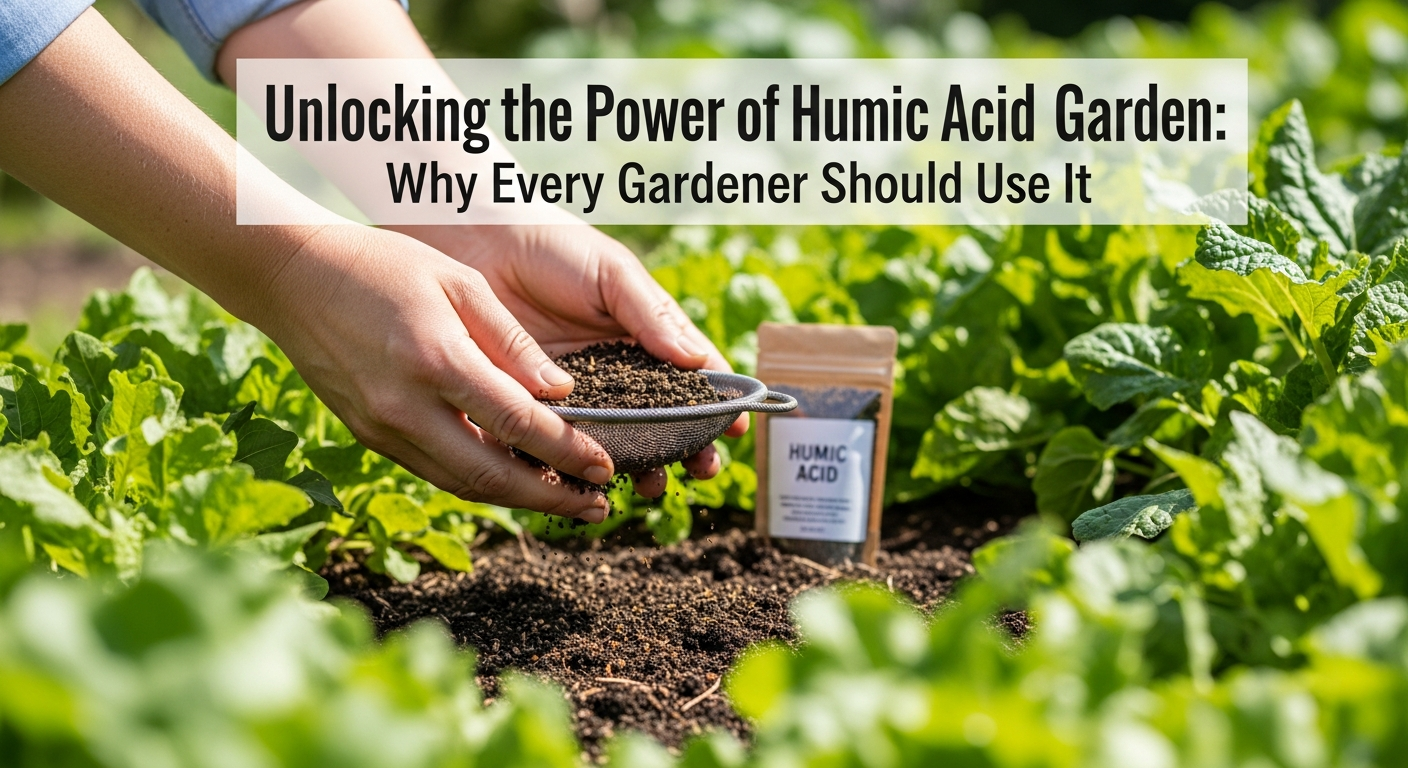 Unlocking the Power of Humic Acid for Your Ga..