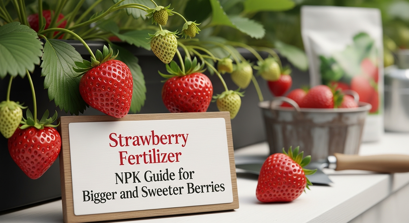 Strawberry Fertilizer NPK Guide for Bigger an..
