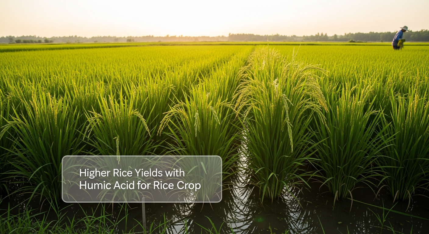 Higher Rice Yields with Humic Acid for Rice C..