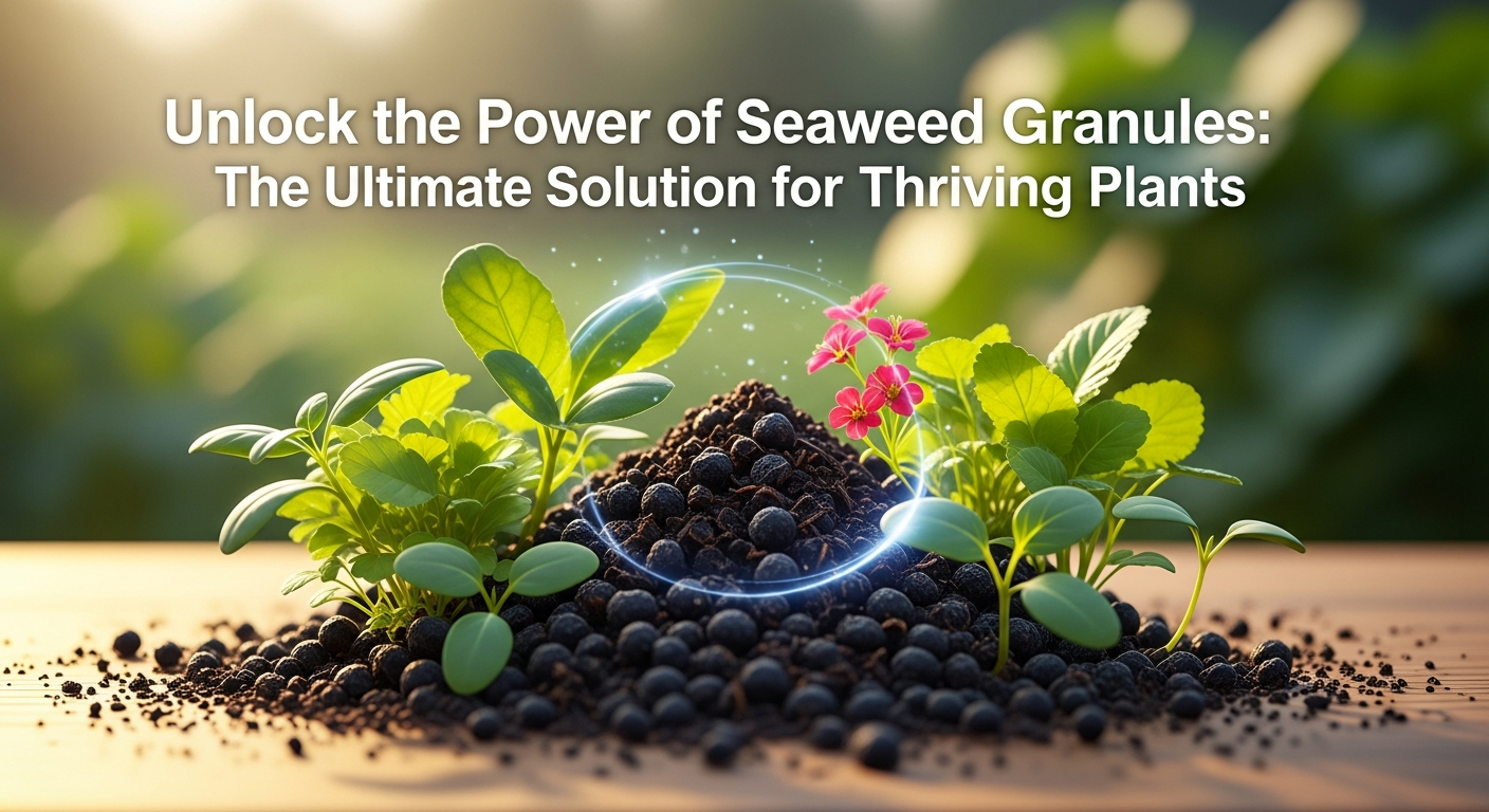 Unlock the Power of Seaweed Extract Granules:..
