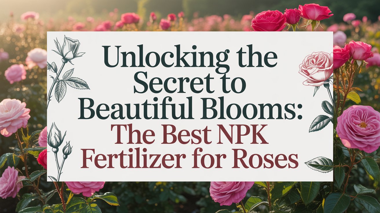 Unlocking the Secret to Beautiful Blooms: The Best NPK Fertilizer for Roses