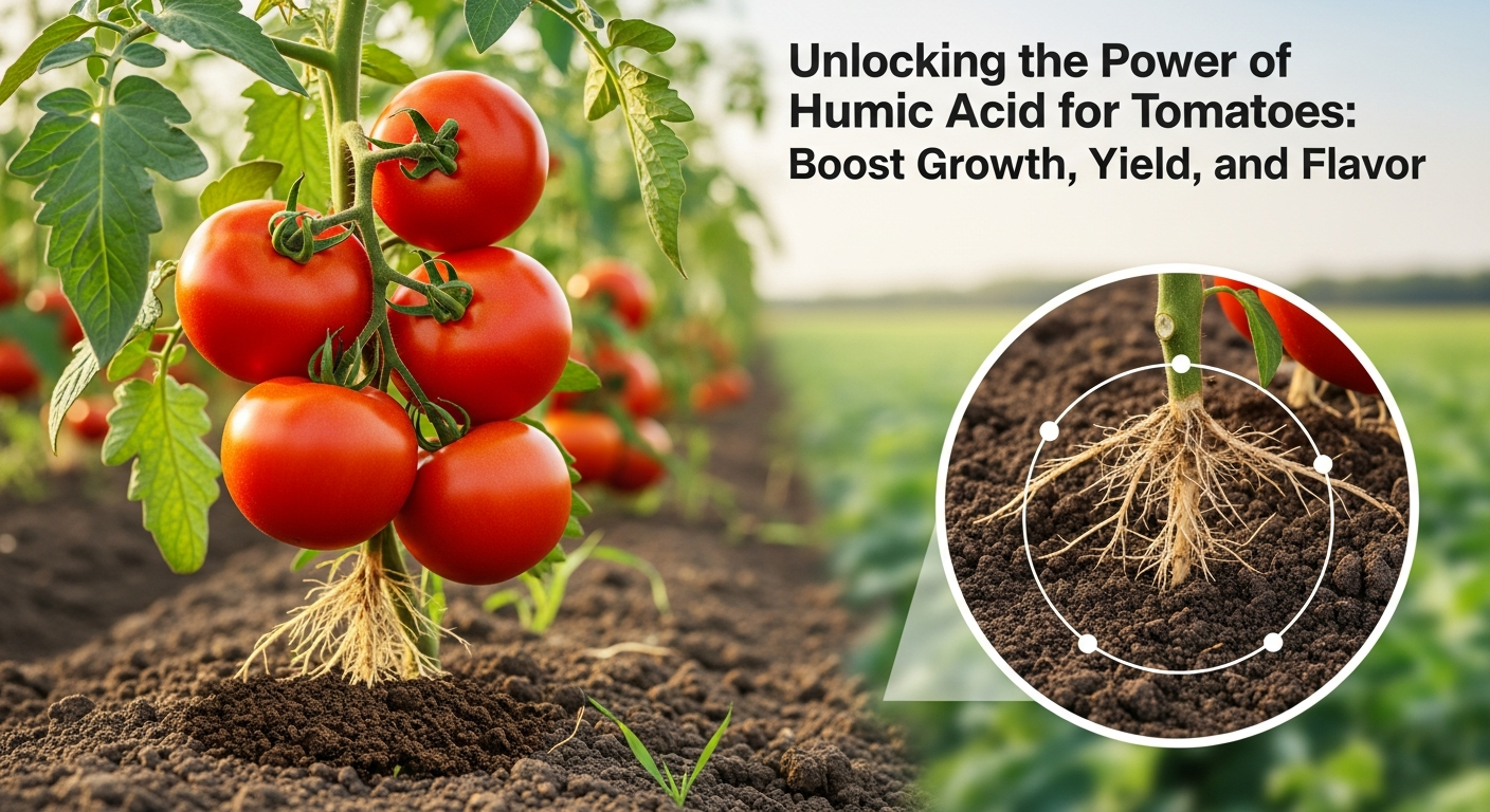 Unlocking the Power of Humic Acid for Tomatoes: Boost Growth, Yield, and Flavor